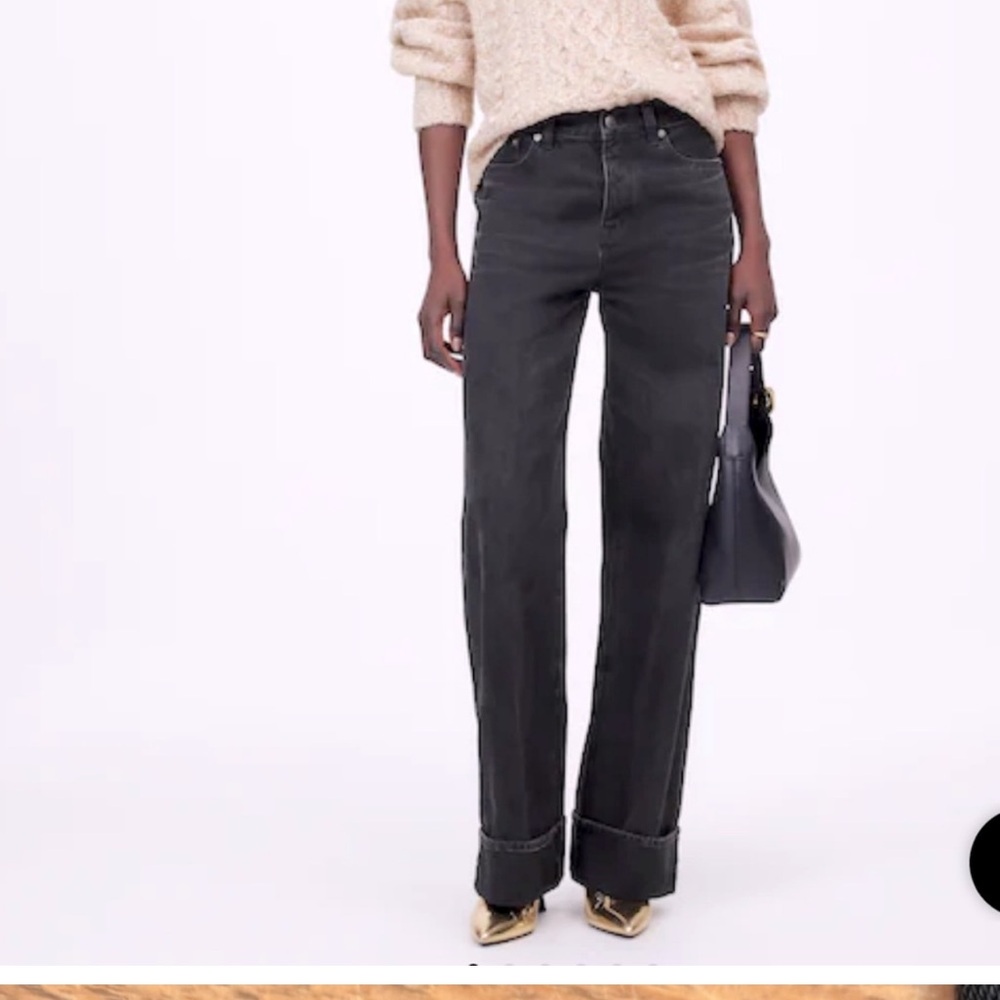Madewell low slung baggy size 27 NWT reposh never worn - gray